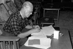 Guy Mountfort - Azraq Jorden April 1965 writing bird reports